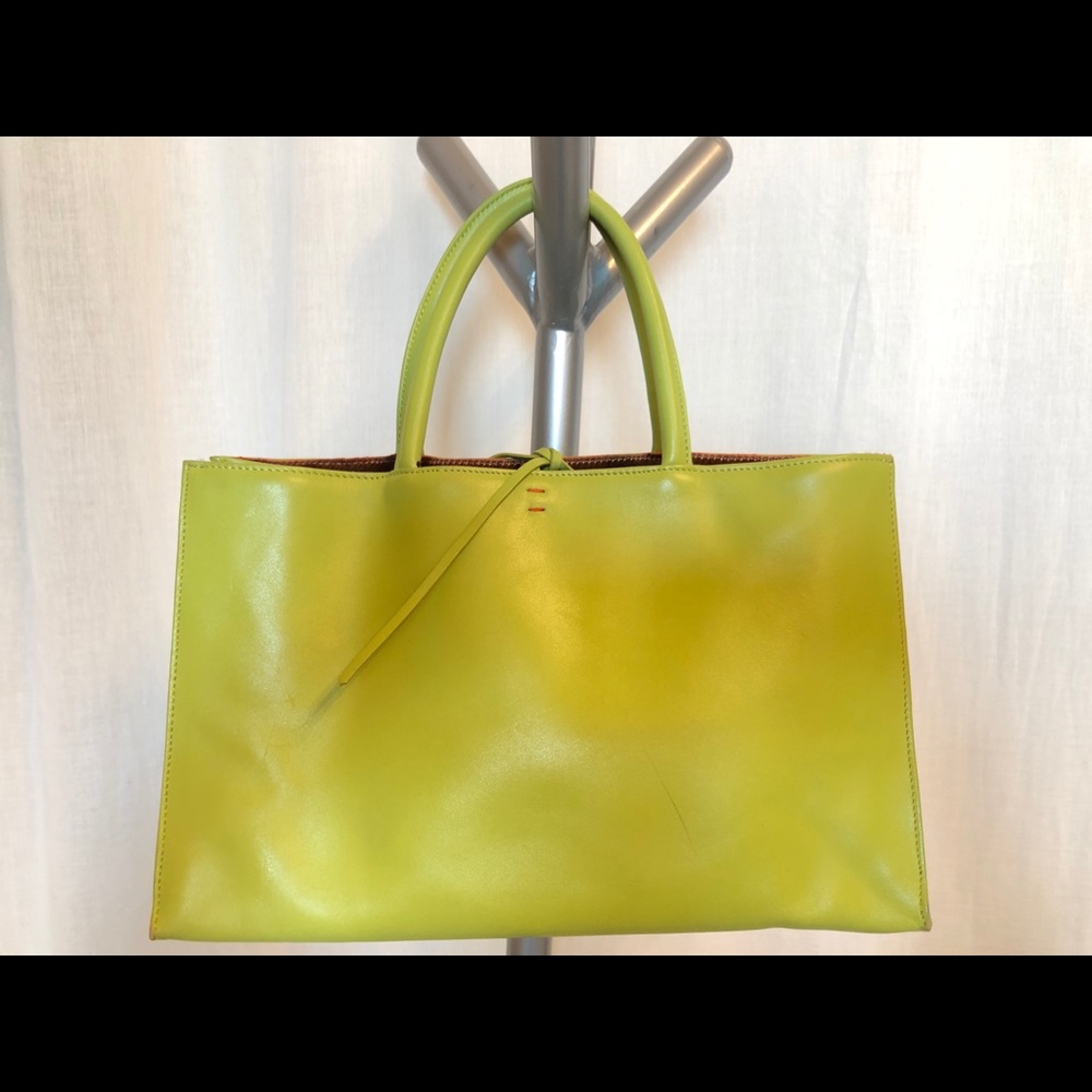Authentic Adrienne Vittadini - Green Leather Bag